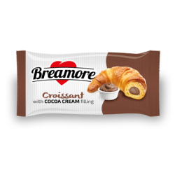 Croissant Breamore con Relleno de Crema de Cacao 55 g  -36U/Caja-