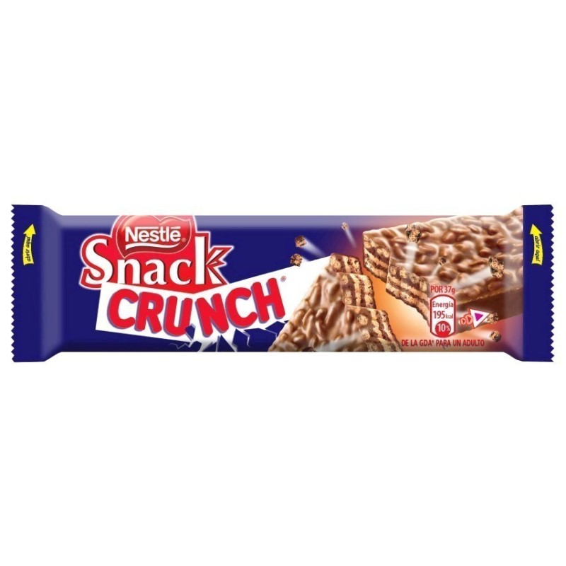 NESTLE SNACK CRUNCH 30 UNIDADES (CAJA)