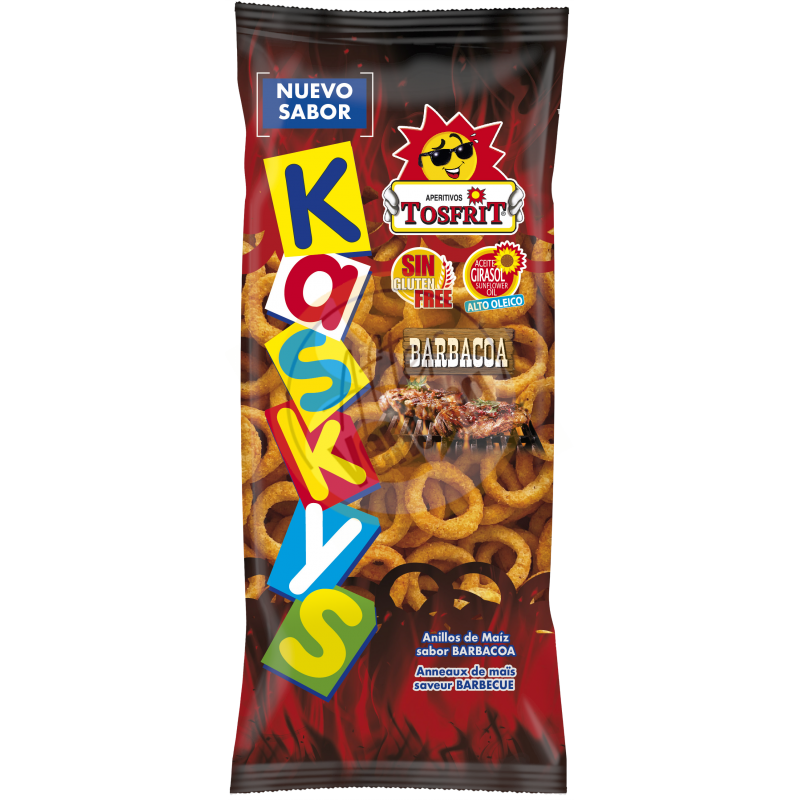 KASKIS BARBACOA 45G TOSFRIT -28U/CAJA