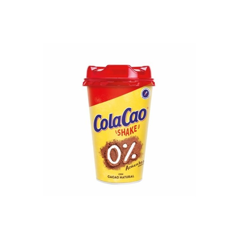 Batido ColaCao Shake 0% 200 ml Caja de 10 Vasos/Caja