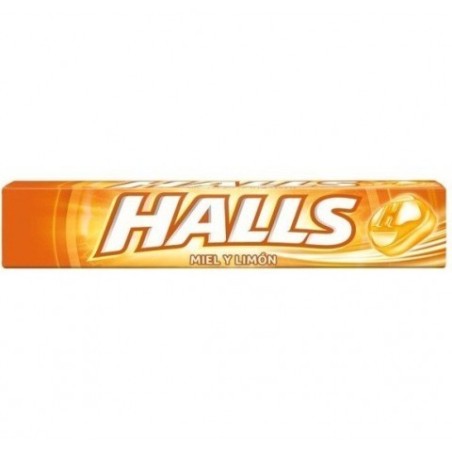HALLS MIEL Y LIMON 32GR (20U/CAJA)