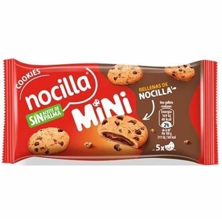 MINI COOKIES NOCILLA 40G - 16U/CAJA-