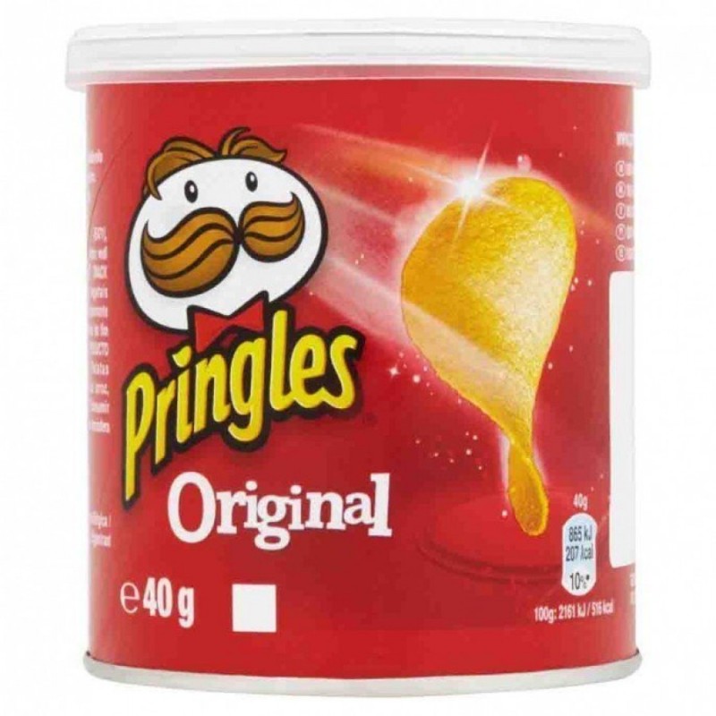 PRINGLES original 40 GR -12U/CAJA-