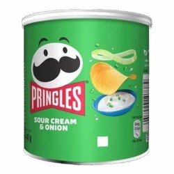 PRINGLES Sour Cream & Onion -12U/CAJA-