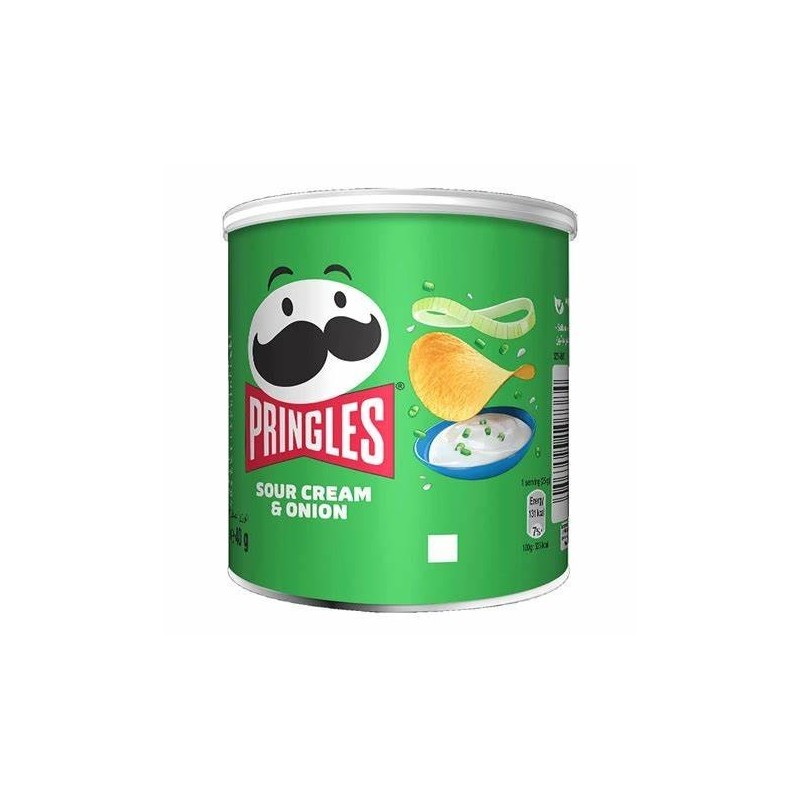 PRINGLES Sour Cream & Onion -12U/CAJA-