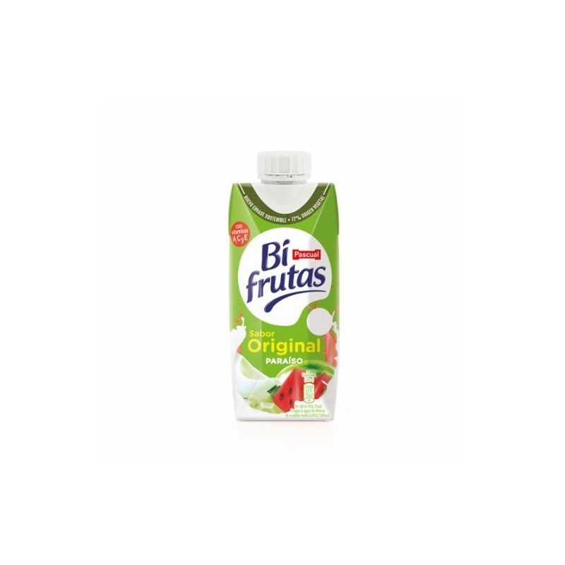 Bifrutas Paraíso Original 330 ml (Caja de 3 Packs de 6 bricks)