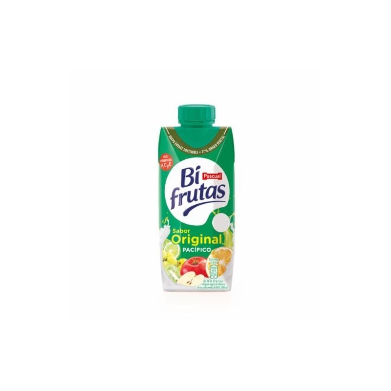 Bifrutas Pacífico Original 330 ml (Caja de 3 Packs de 6 bricks)