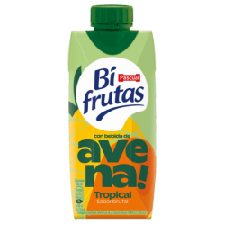 Bifrutas  AVENA TROPICAL Original 330 ml  (Caja de 3 Packs de 6 bricks)