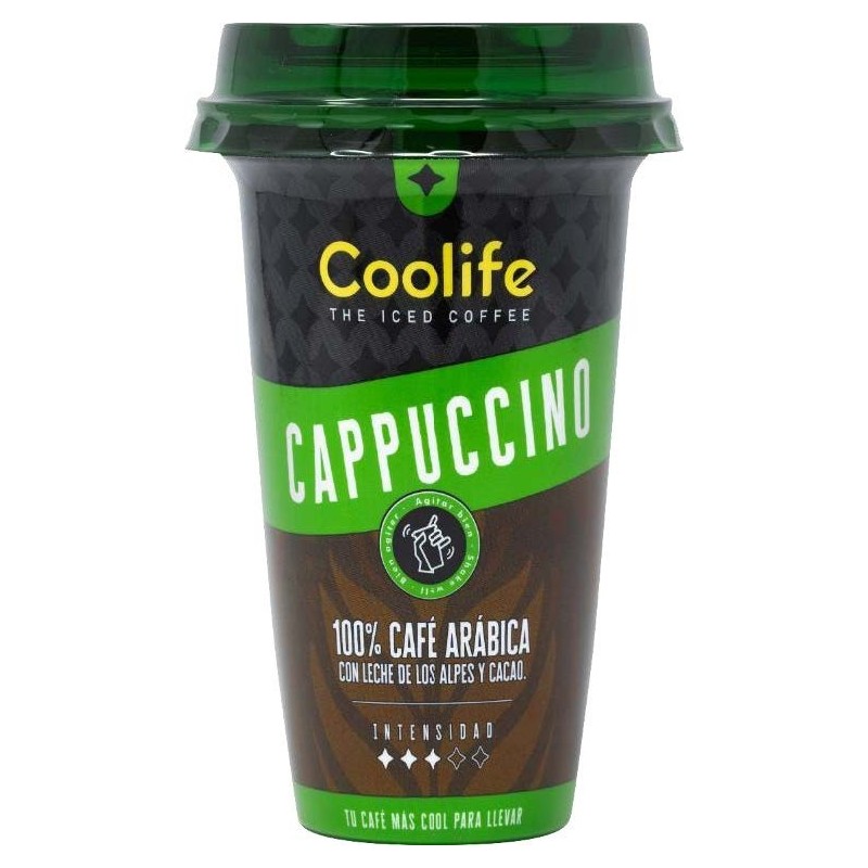 Coolife Café Cappuccino 230 ml. -10U/Caja-