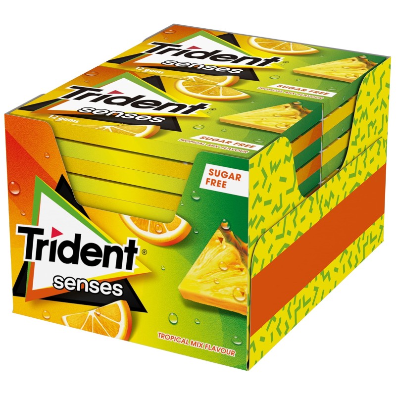 TRIDENT SENSES TROPICAL12 UN.