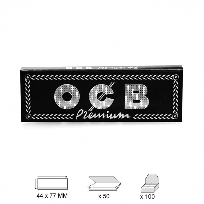 OCB PREMIUM 1,1/4, LIBRITO DE 50 HOJAS