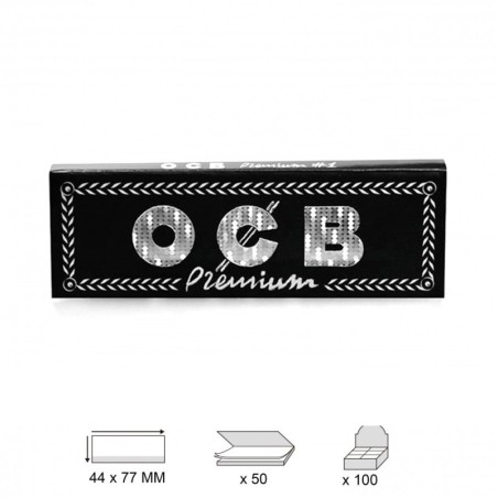 OCB PREMIUM 1,1/4, LIBRITO DE 50 HOJAS