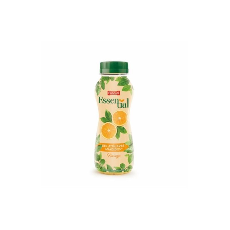 Naranja sin azúcares añadidos Pascual Essential 240 ml Caja de 12 Botellas