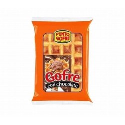GOFRE CON CHOCOLATE (10 UNIDADES) PUNTO GOFRE