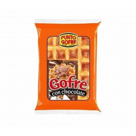 GOFRE CON CHOCOLATE (10 UNIDADES) PUNTO GOFRE