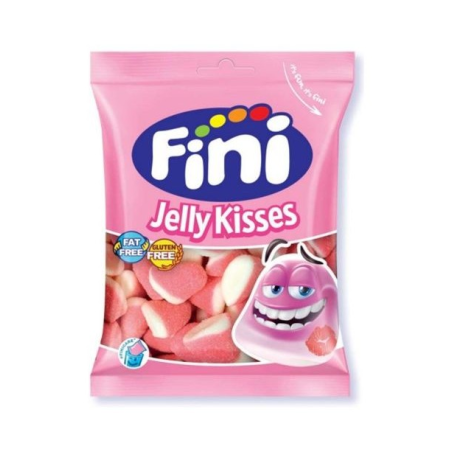 FINI JELLY KISSES 90GR  -12U/CAJA-