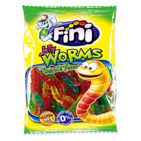 FINI WORMS BRILLO 90 GR (12U/CAJA)