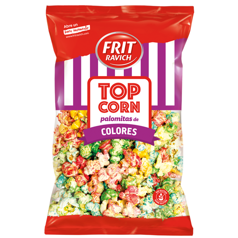 Top Corn Palomitas de colores 22g X 12 unidades