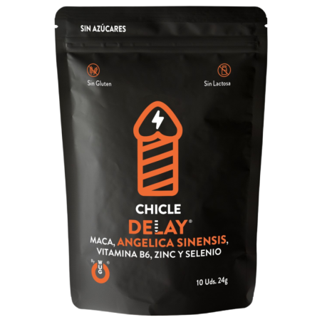 Chicle funcional con Zinc, Selenio y Vitamina B6 para mayor control y resistencia en los momentos íntimos