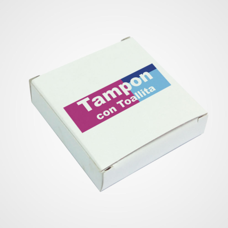 Kit higiénico de tampón + toallita íntima