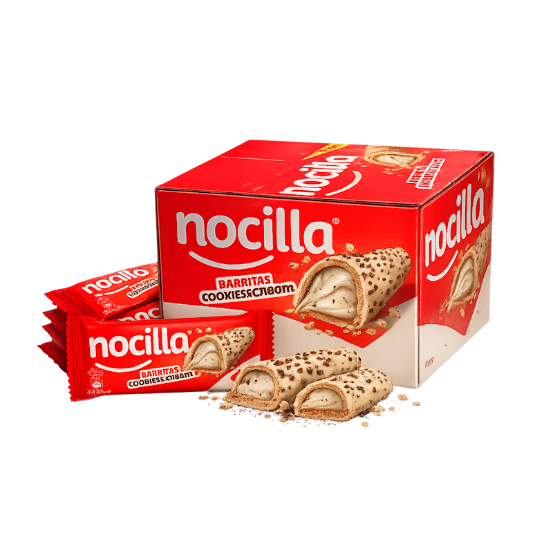 Barritas Nocilla cookies & cream 43 g (18 ud)