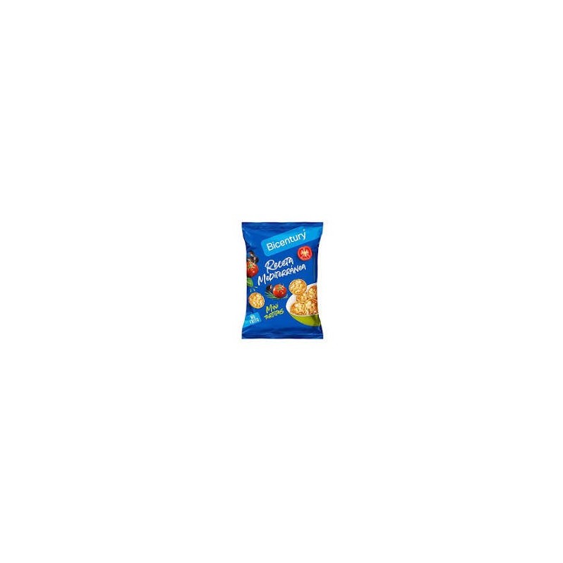 TORTITAS MINI MEDITERRANEO NACKIS 25GR -14U/CAJA-