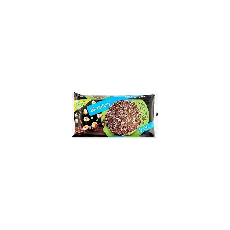 BIC TORTITA CHOCO/LECHE AVELLANA SIN AZUCAR -4U-CAJA-