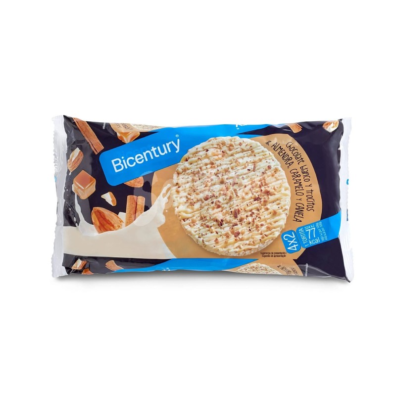 TORTITA CHOCO TROZOS ALMENDRA/CARAMELO -4U/CAJA-