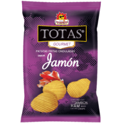 Tosfrit Totas onduladas jamón 30G / 24 unidades