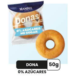 DONA 0% AZÚCARES 50G -36U/CAJA-