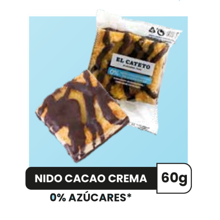 NIDO/PANALES CACAO CREMA  0% AZUCARES60G -33U/CAJA-