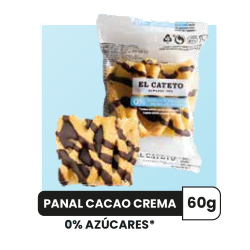 NIDO/PANALES CACAO CREMA  0% AZUCARES60G -33U/CAJA-