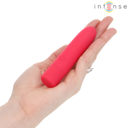 INTENSE - SYMONE USB RECHARGEABLE VIBRATING BULLET 8 VIBRATIONS PURPLE 10 X 2.2 CM