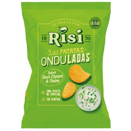 Patatas RISI Sour Cream & Onion  40G X 18 UNIDADES