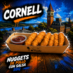 Bandeja de Nuggets con salsa Barbacoa