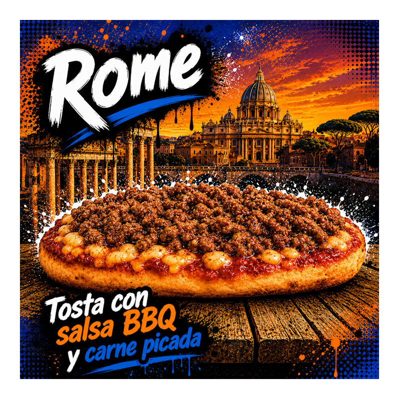 Mr Pizza Rome 1,24€/Unid.