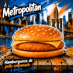 Metropolitan Burger 1,38 €/Unid.