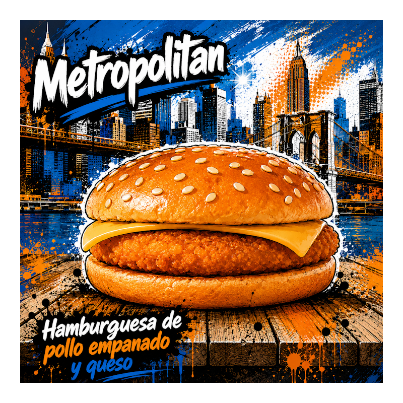 Metropolitan Burger 1,38 €/Unid.