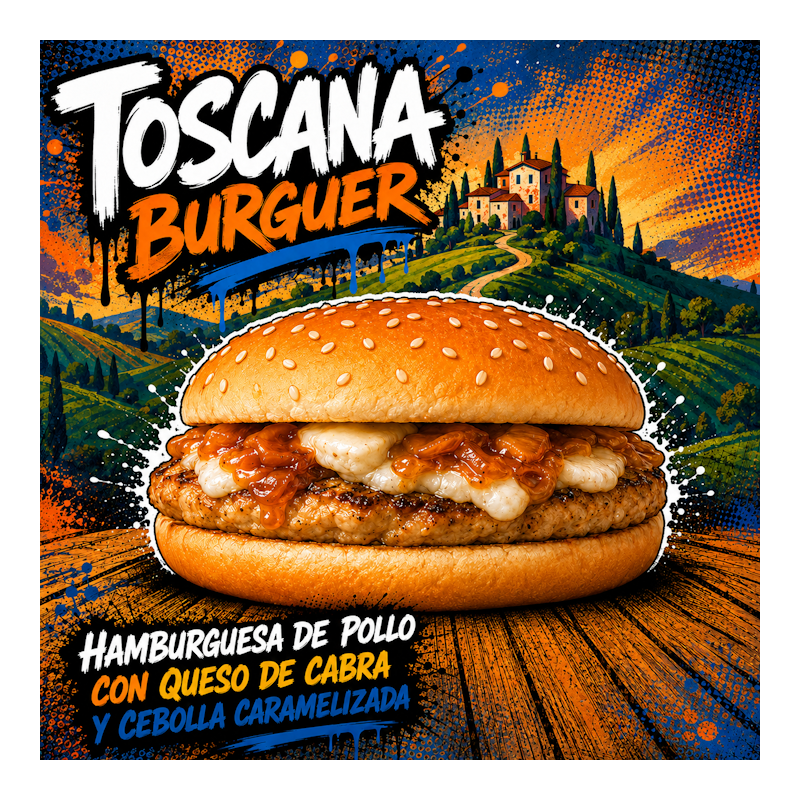 Toscana Burger 1,38 €/Unid.