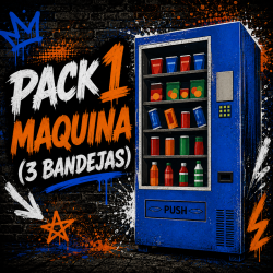 PACK 1 MAQUINA (3 BANDEJAS)