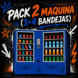 PACK 2 MAQUINAS (3+4 BANDEJAS)