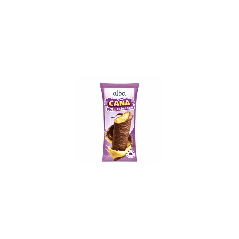 CaÑa Rellena De Crema 80gr - 35und (Caja)