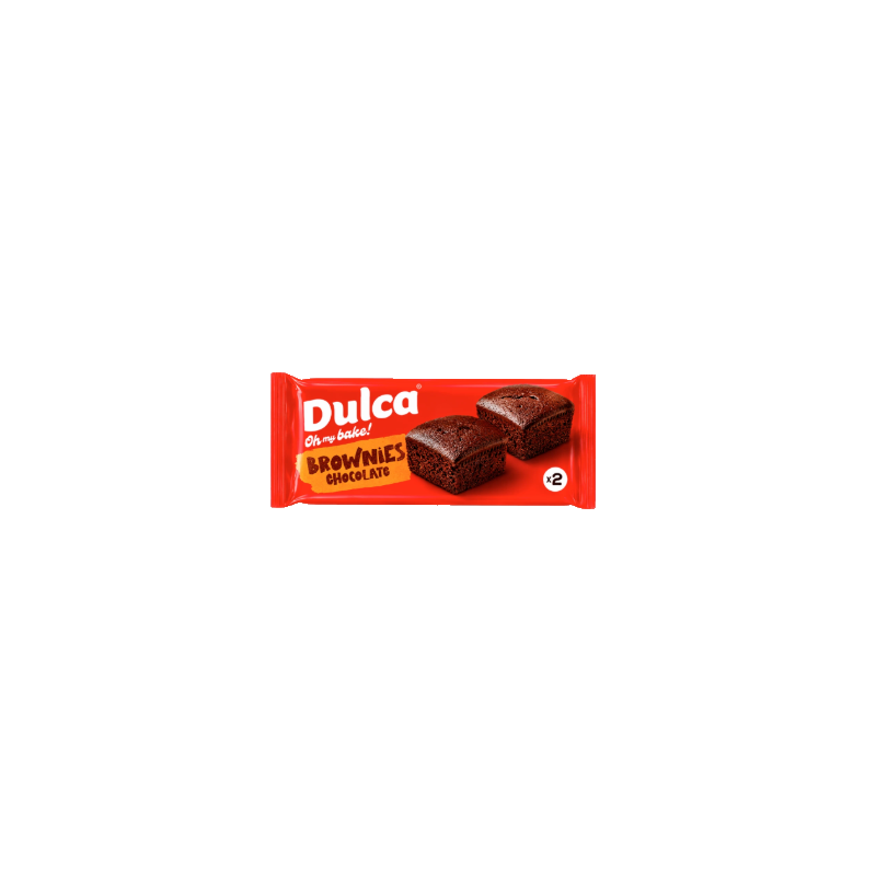 DULCA BROWNIE CHOCOLATE (2x25gr) -20U/CAJA-
