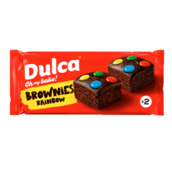 DULCA BROWNIE RAIBOW (2x25gr) -20U/CAJA-