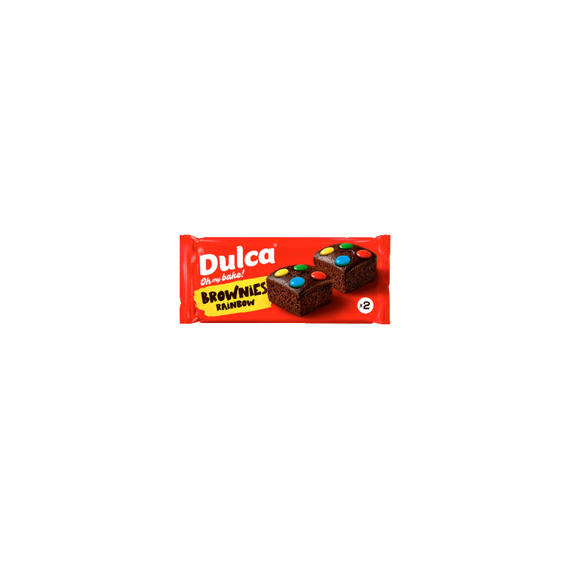 DULCA BROWNIE RAIBOW (2x25gr) -20U/CAJA-