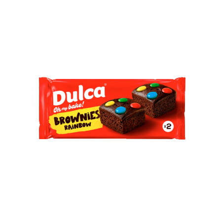 DULCA BROWNIE RAIBOW (2x25gr) -20U/CAJA-