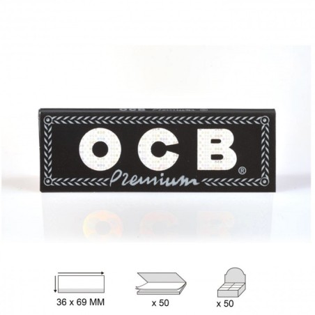 OCB PREMIUM NO1, LIBRITO DE 50 HOJAS
