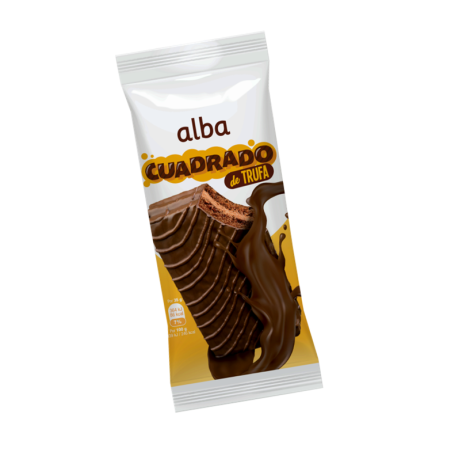 Cuadrado Trufa Alba 74gr - 36ud (Caja)