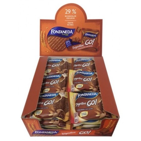 FONTANEDA DIGESTIVE  CHOCO 43GR -36U/CAJA-