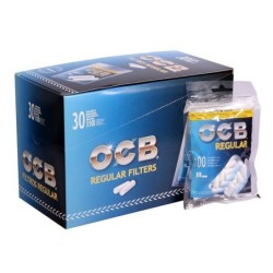 OCB FILTRO REGULAR 8MM, BOLSA DE 100 FILTROS
